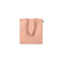 Variante orange - ZIMDE COLOUR Sac shopping en coton organique
