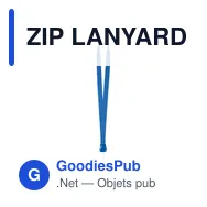 ZIP LANYARD Lanyard avec badge extensible - Miniature 3