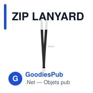ZIP LANYARD Lanyard avec badge extensible - Miniature 7