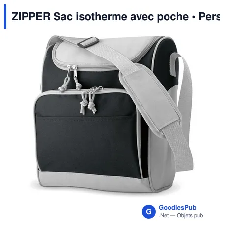ZIPPER Sac isotherme avec poche