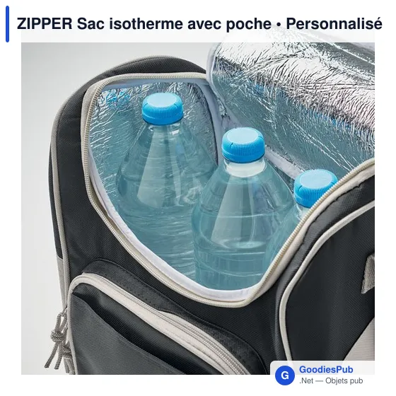 ZIPPER Sac isotherme avec poche - Image 2