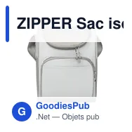 ZIPPER Sac isotherme avec poche - Miniature 6