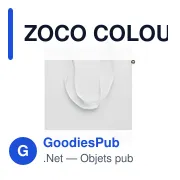 ZOCO COLOUR Sac shopping en coton recyclé - Miniature 6