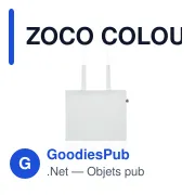 ZOCO COLOUR Sac shopping en coton recyclé - Miniature 7