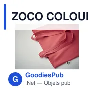 ZOCO COLOUR Sac shopping en coton recyclé - Miniature 10