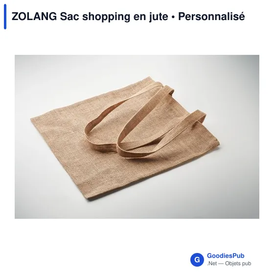 ZOLANG Sac shopping en jute - Image 5
