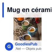 Mug en céramique personnalisable Zonia 310 ml avec logo - Miniature 2