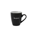 Variante noir - Mug en céramique personnalisable Zonia 310 ml avec logo