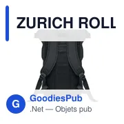 ZURICH ROLL Sac à dos en toile lavée - Miniature 2