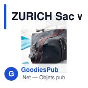 ZURICH Sac week-end en toile 450gr/m² - Miniature 4